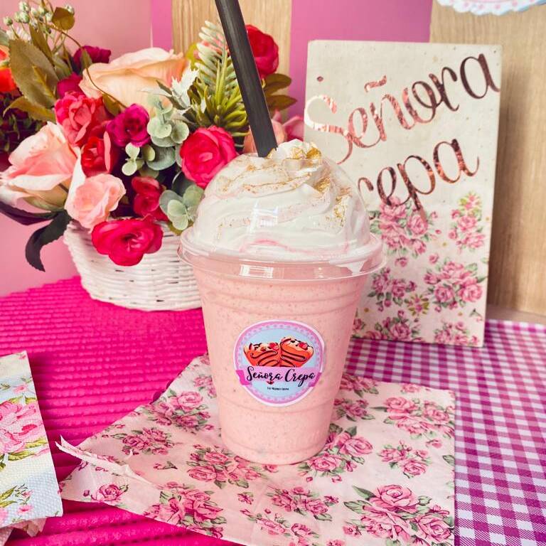 Frappé Fresa Cremosa
