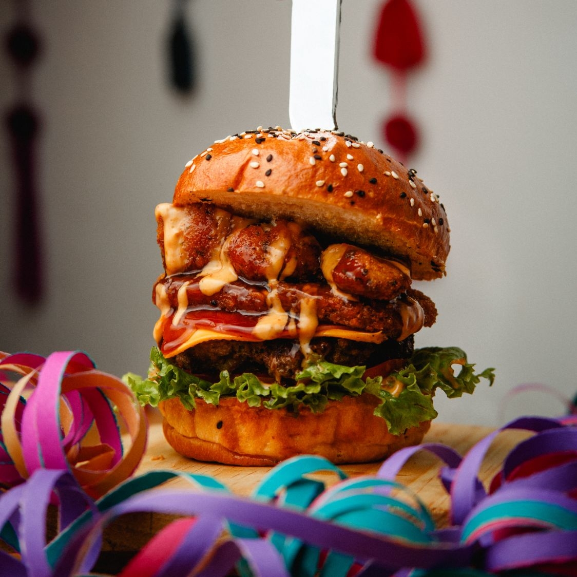 Burger Texas + 120gr Papas Francesas
