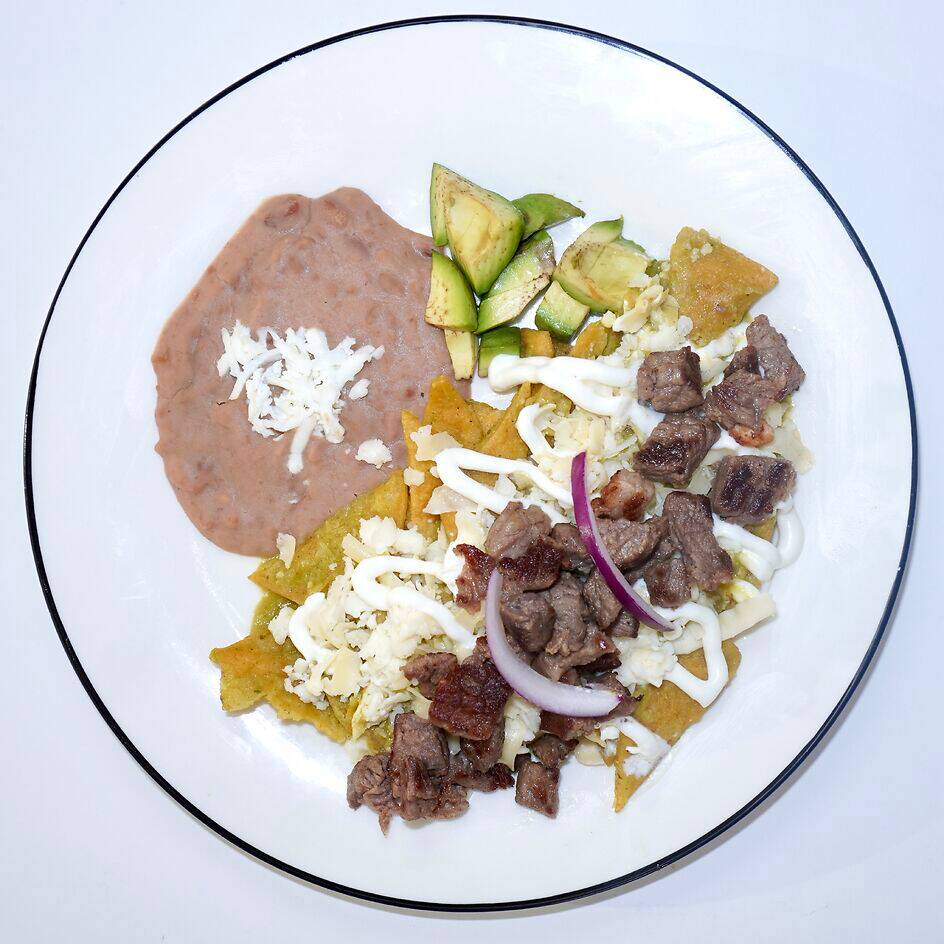 Chilaquiles con Carne