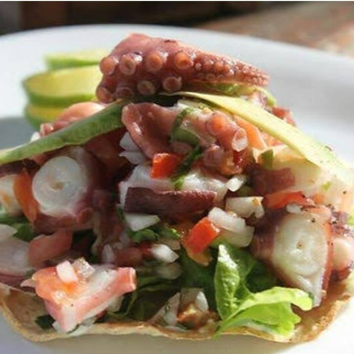 TOSTADA DE PULPO