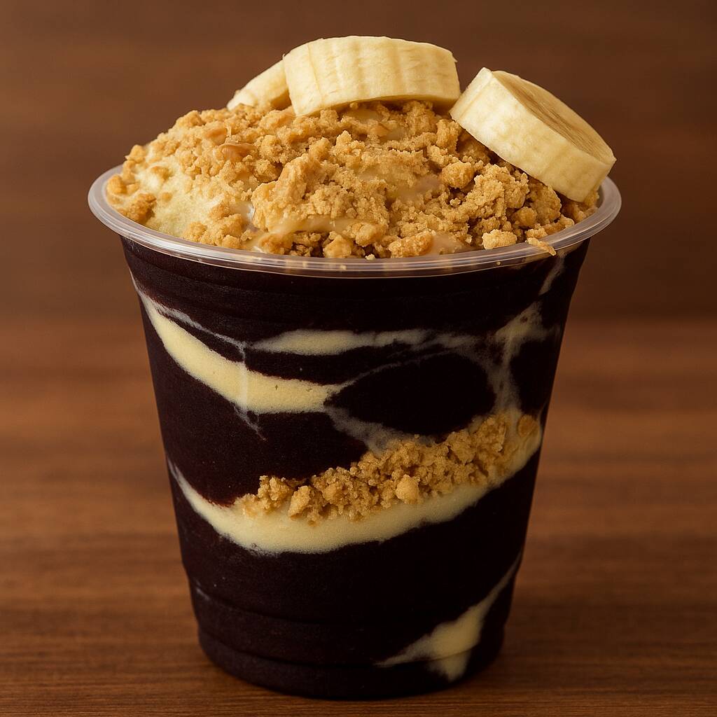 Açaí com os adicionais mais pedidos num valor super promocional! Por tempo limitado. Produto de consumo imediato, podendo alterar sua qualidade em caso de consumo posterior.