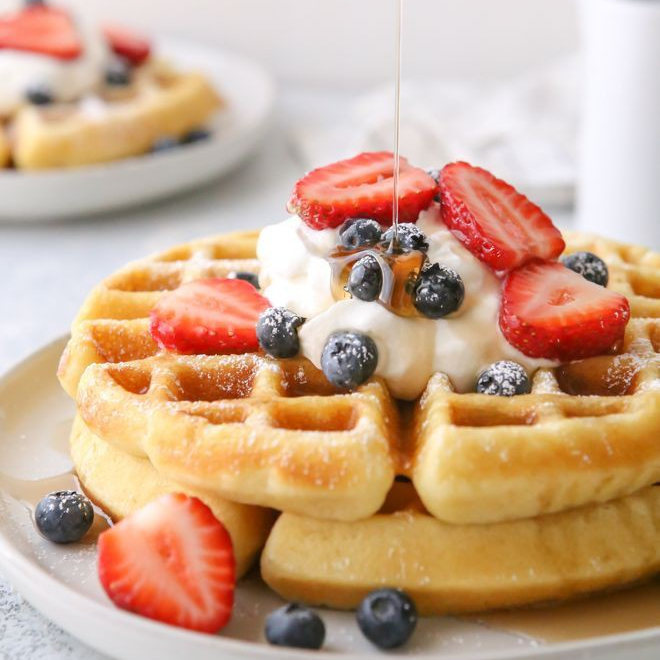 Waffle Frutal