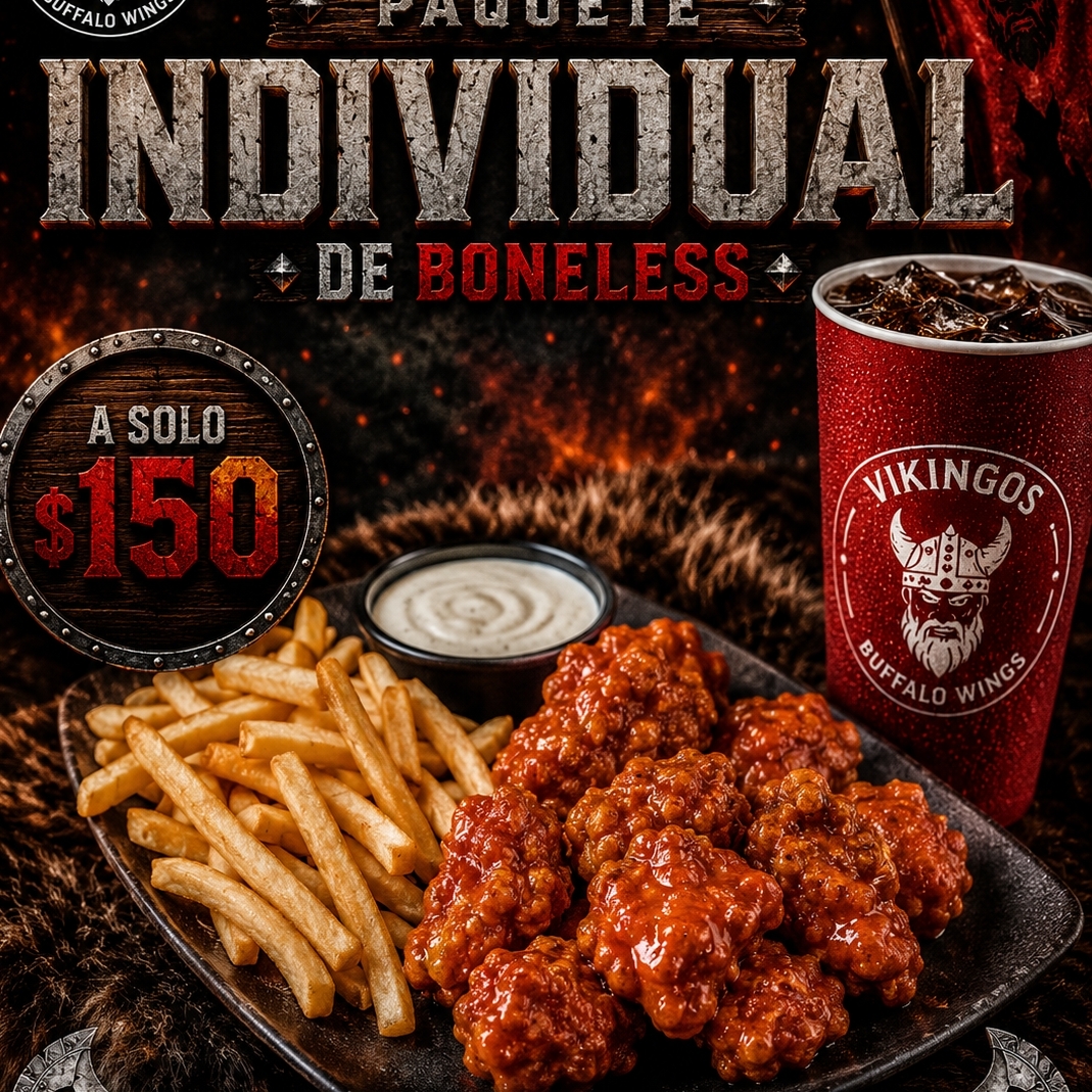 Paquete Individual de Bonelesss+SODA