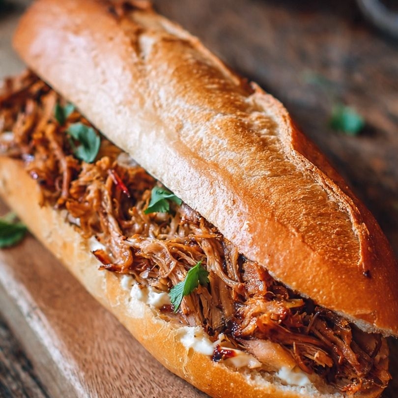 Baguette Pulled Pork