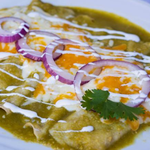 Enchiladas Verdes