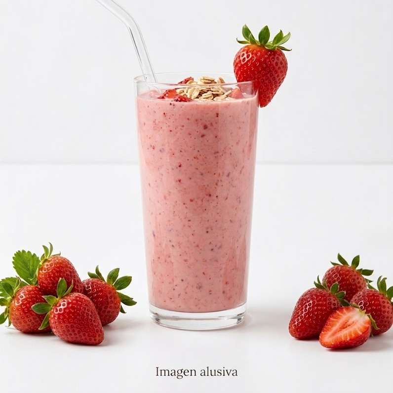 Licuado de Fresa de 1 Lt.
