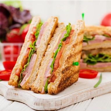 Club Sandwich Pechuga de Pavo