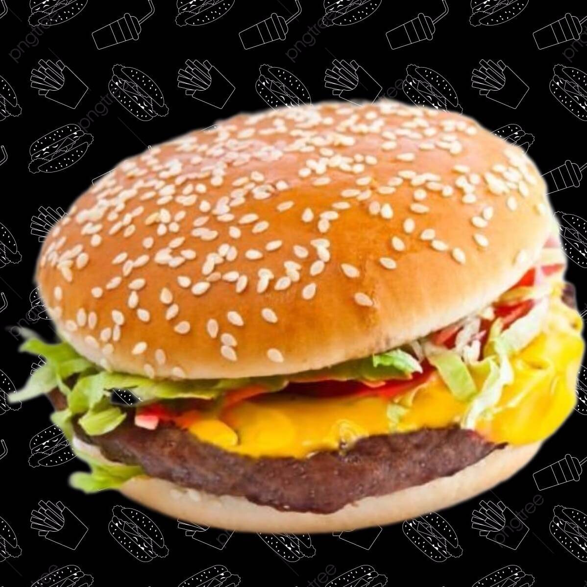 HAMBURGUESA SENCILLA