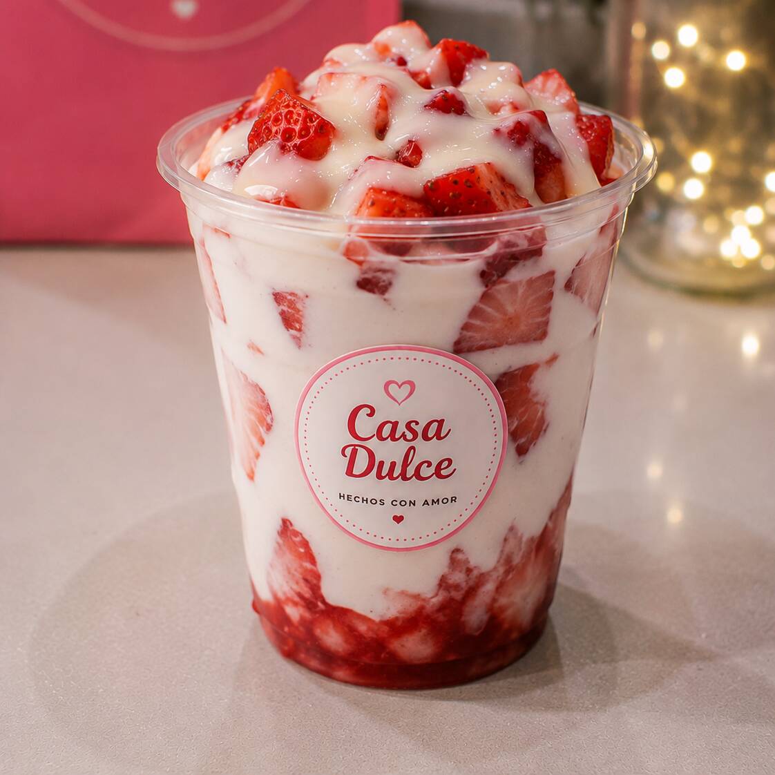 Fresas con Crema