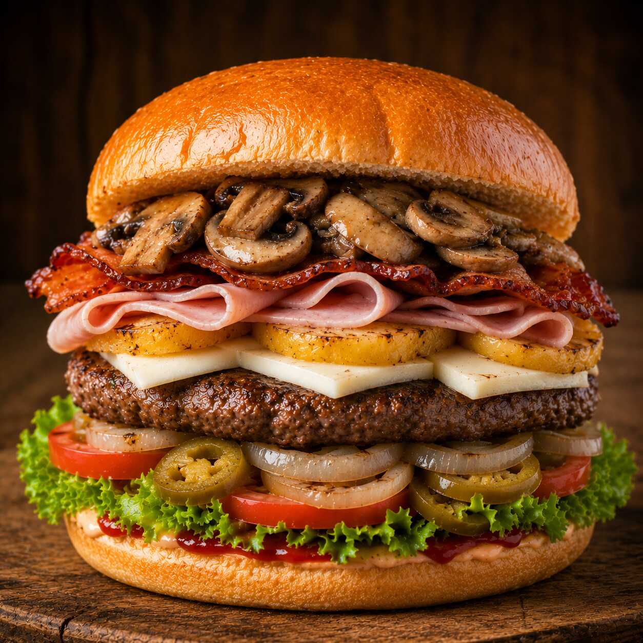 Hamburguesa Sirloin buffalo