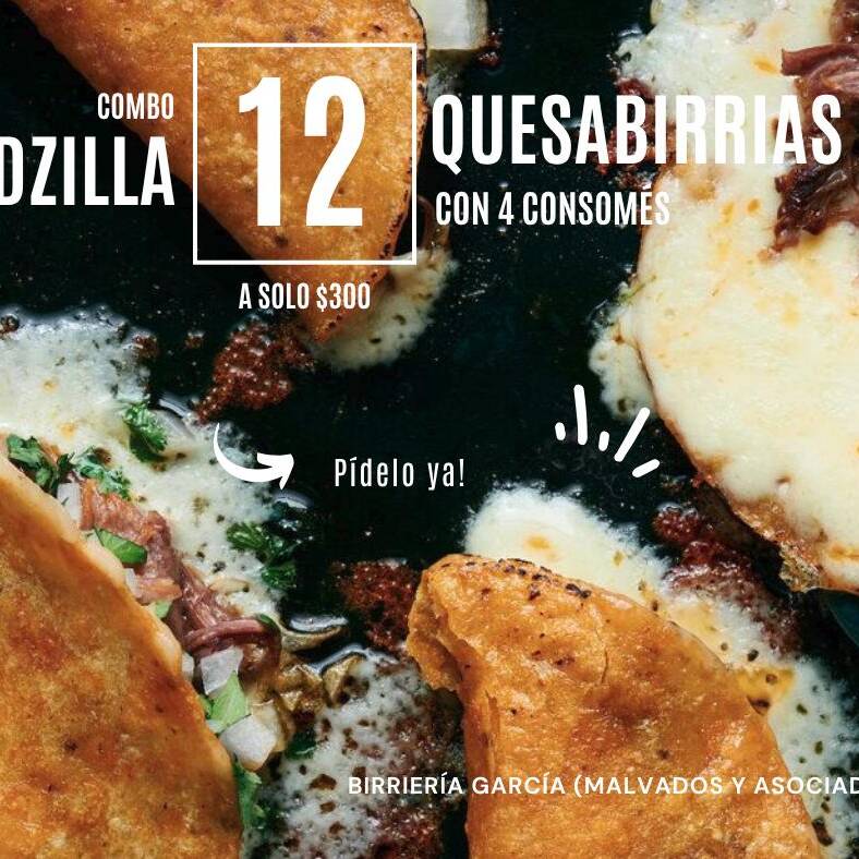 Combo Dzilla (12 Quesabirrias)