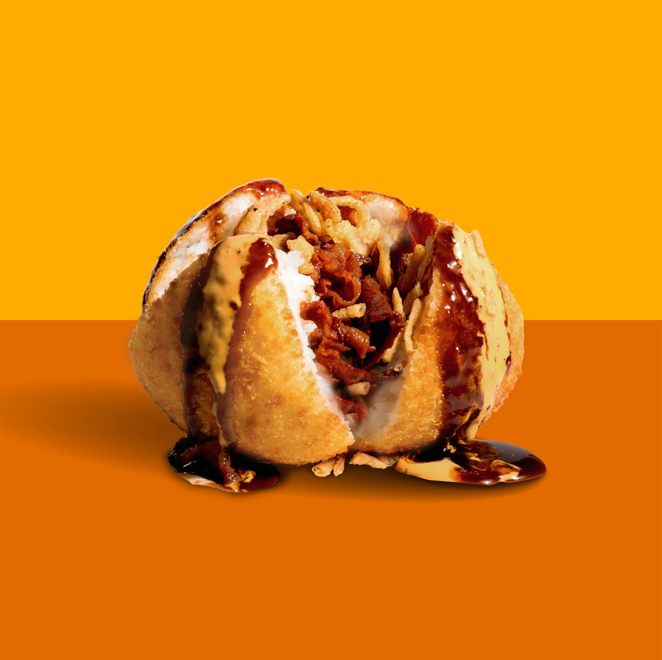 Bola de Arroz Crispy Bacon Onion