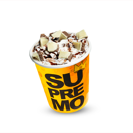 Sorvete da sua Preferência, Trufa e Pedaços de Barra de Laka® com Diamante Negro®