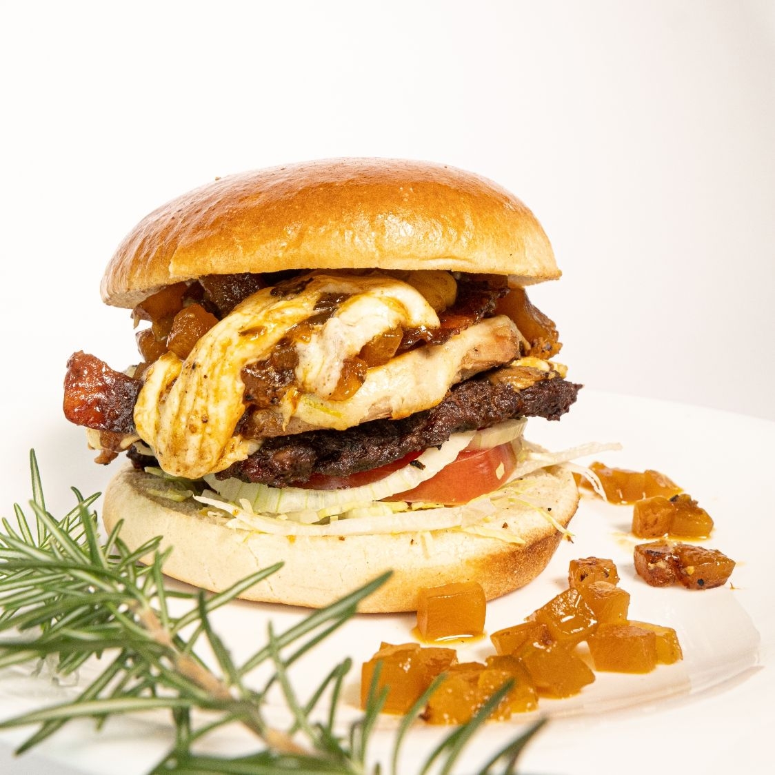 Hamburguesa Hawaiana
