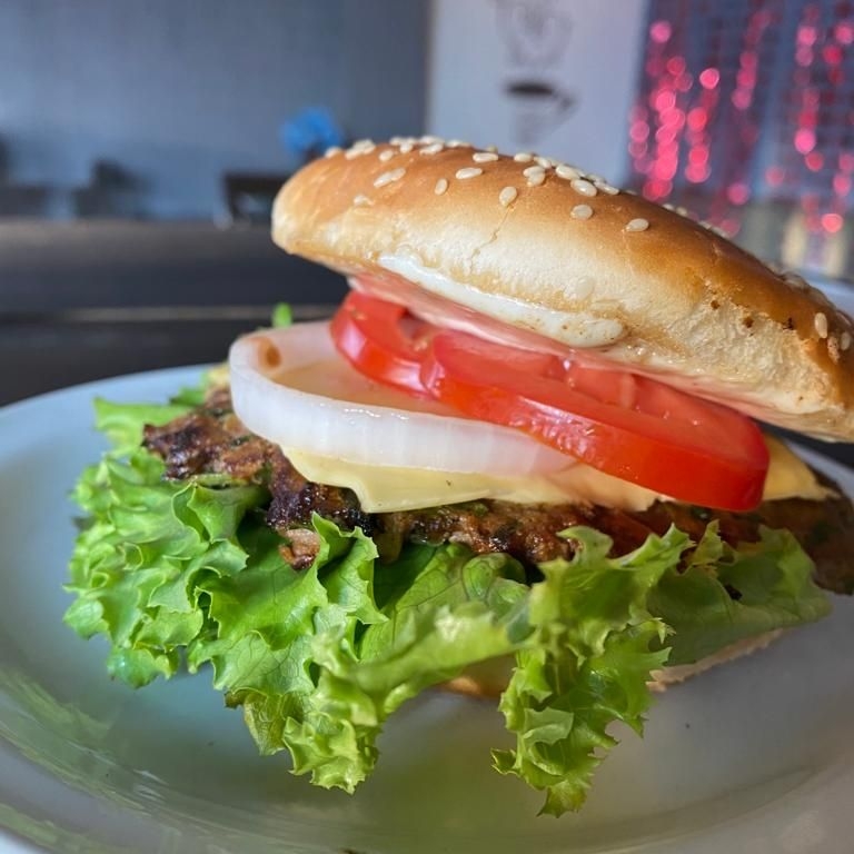 Hamburguesa Sencilla con Papas