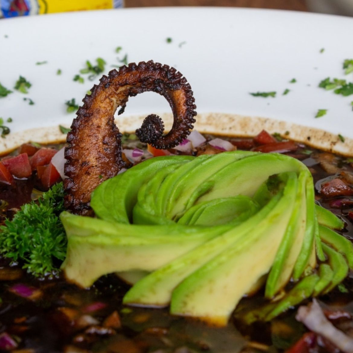 Aguachile de Pulpo