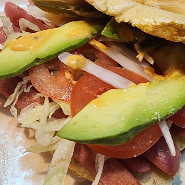 Sándwich Salchicha