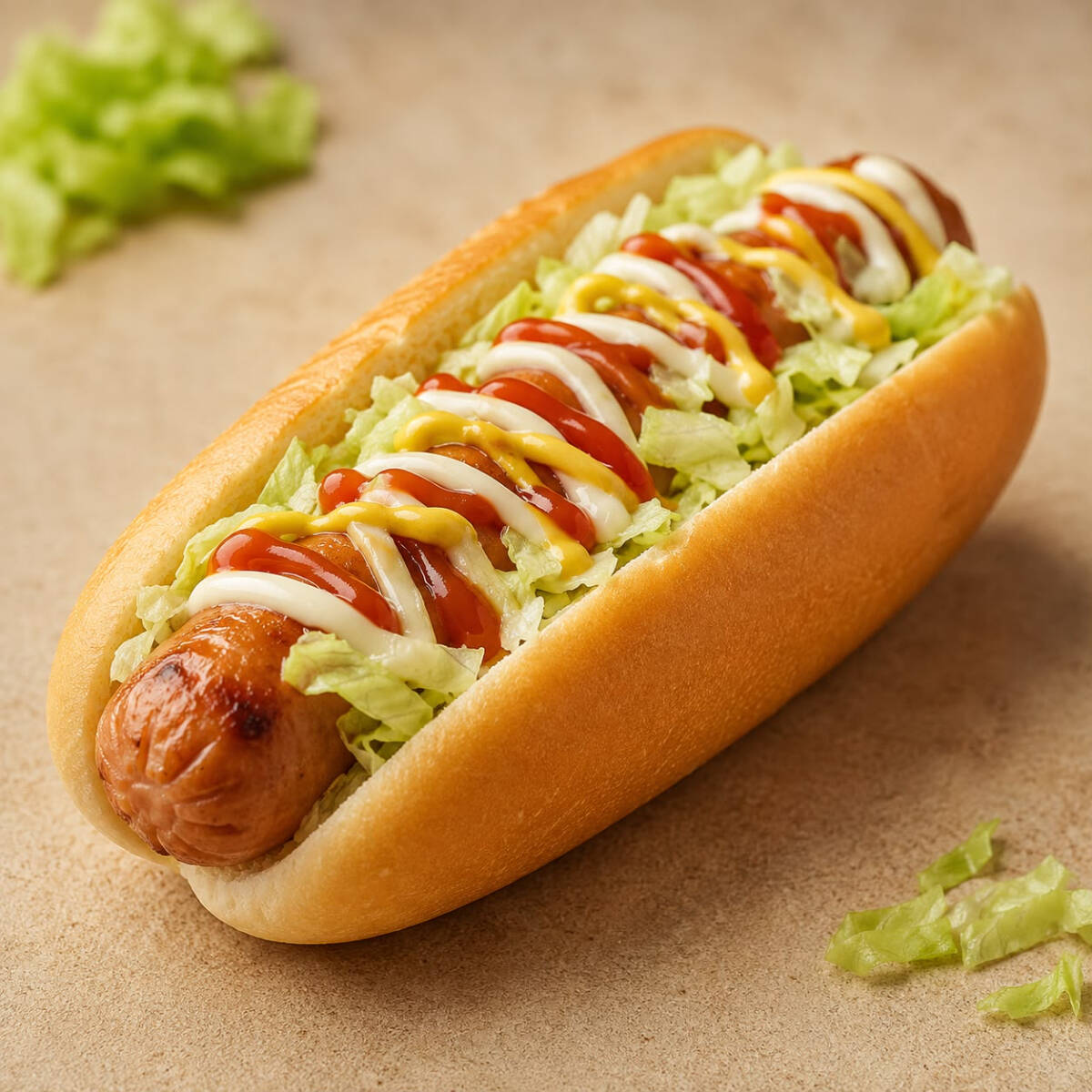 Hot Dog Clásico de Pavo