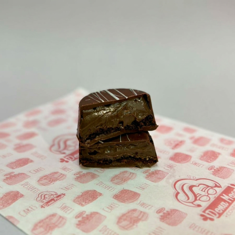 Com delicioso recheio de brigadeiro de panela