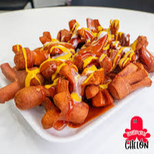 Salchipapas hawainas refresco gratis
