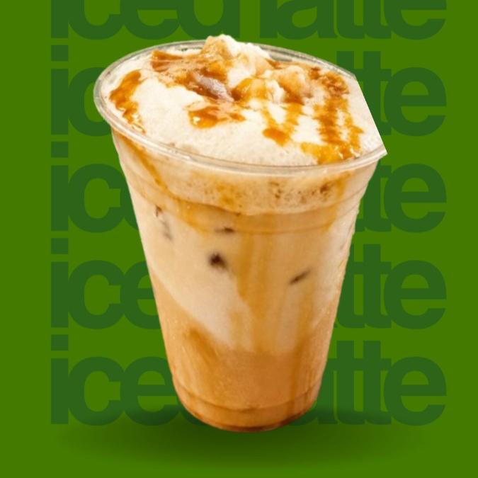 Iced Latte Caramelo 16 oz