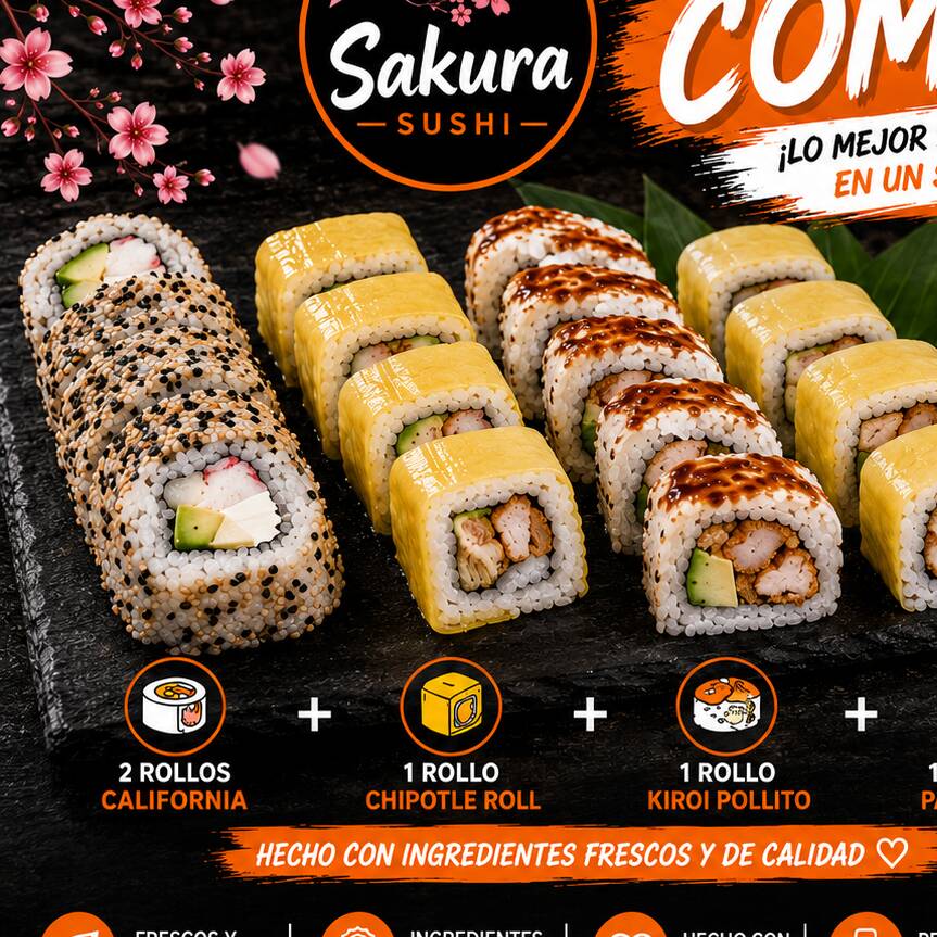 SUSHI COMPARTIDO