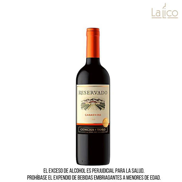 Reservado carmenere concha y toro