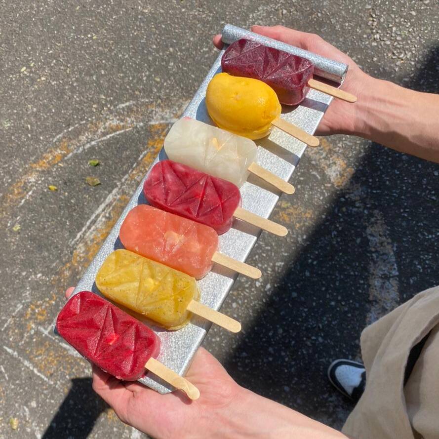 Paletas de Fruta Natural