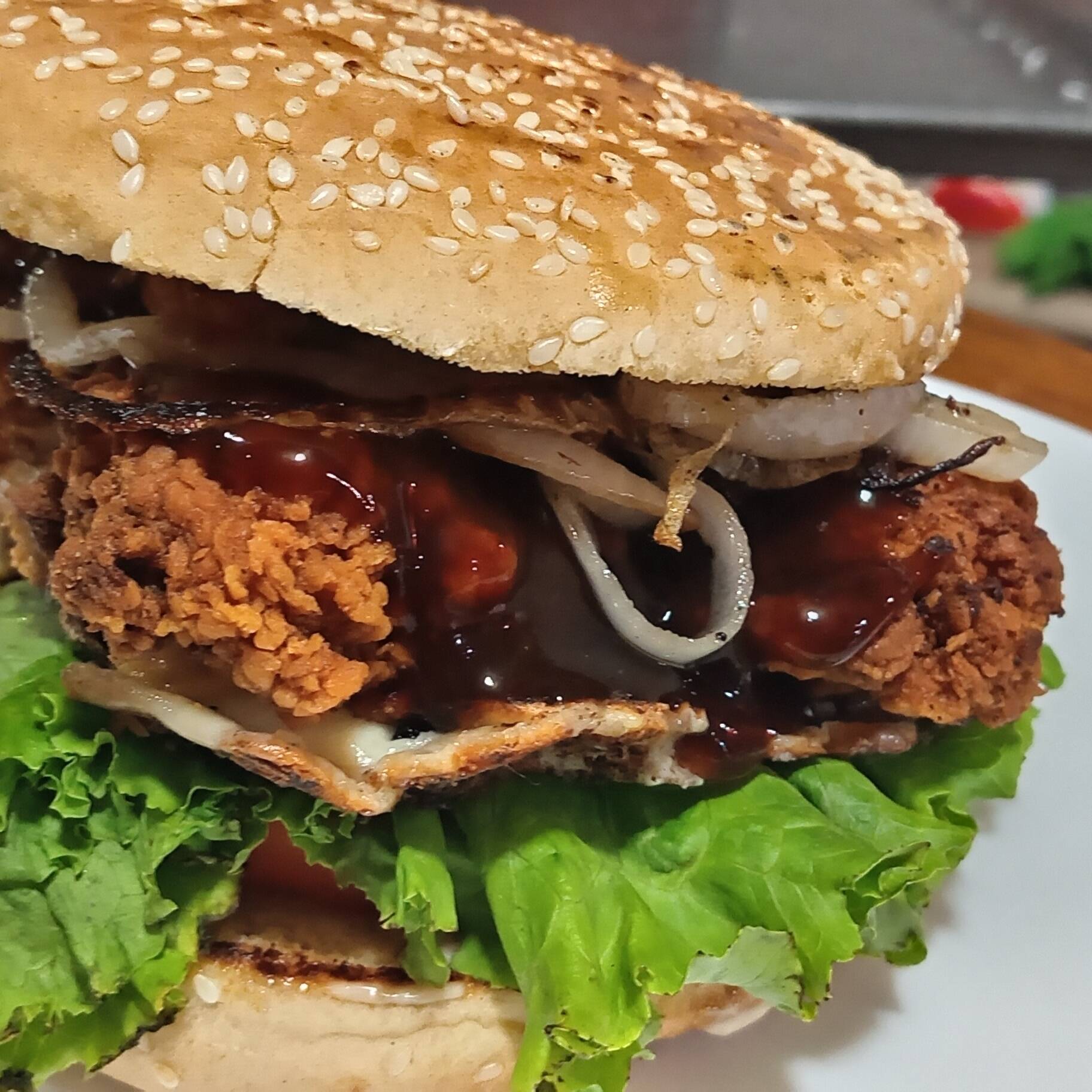 BURGER SALSA BBQ