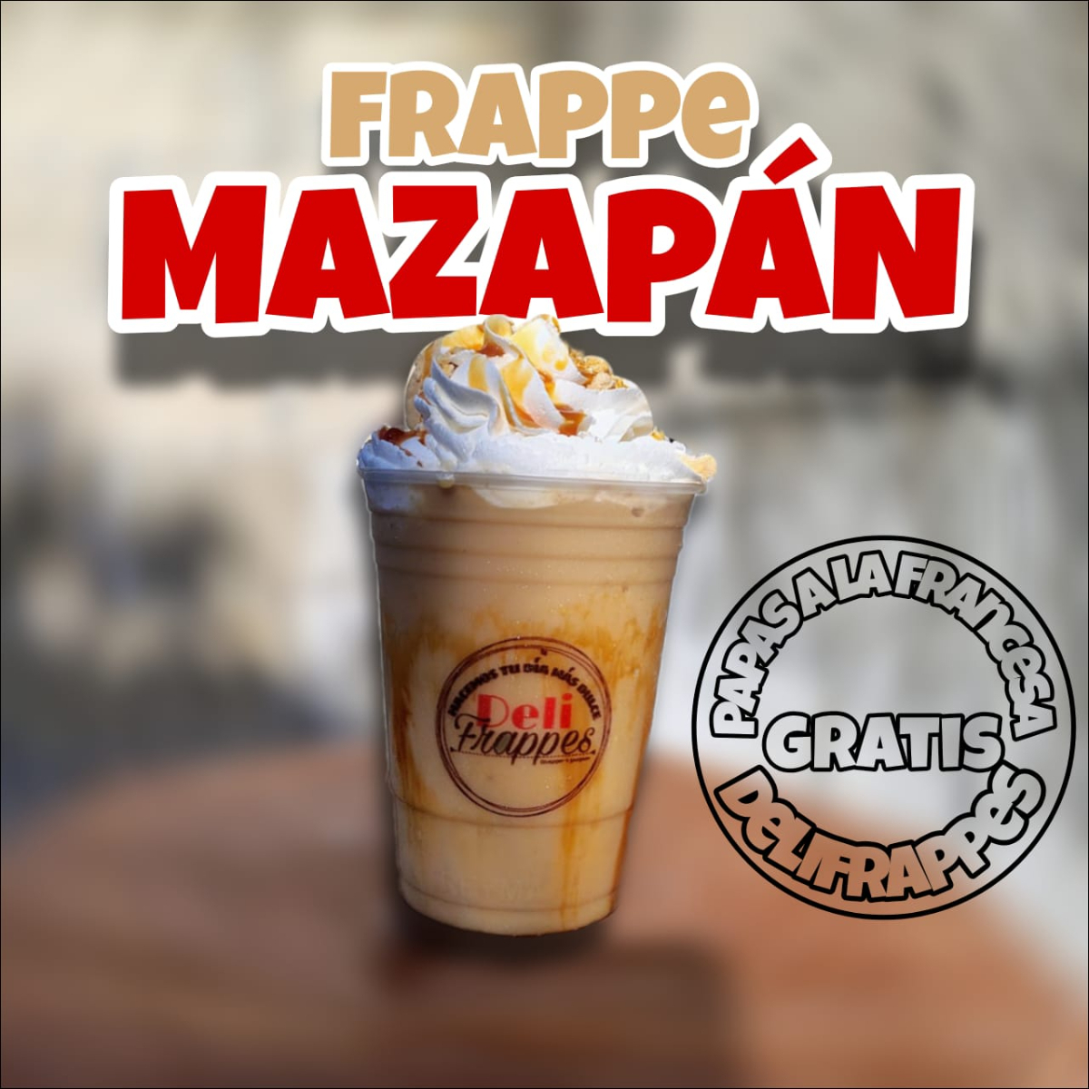 Frappé Mazapán