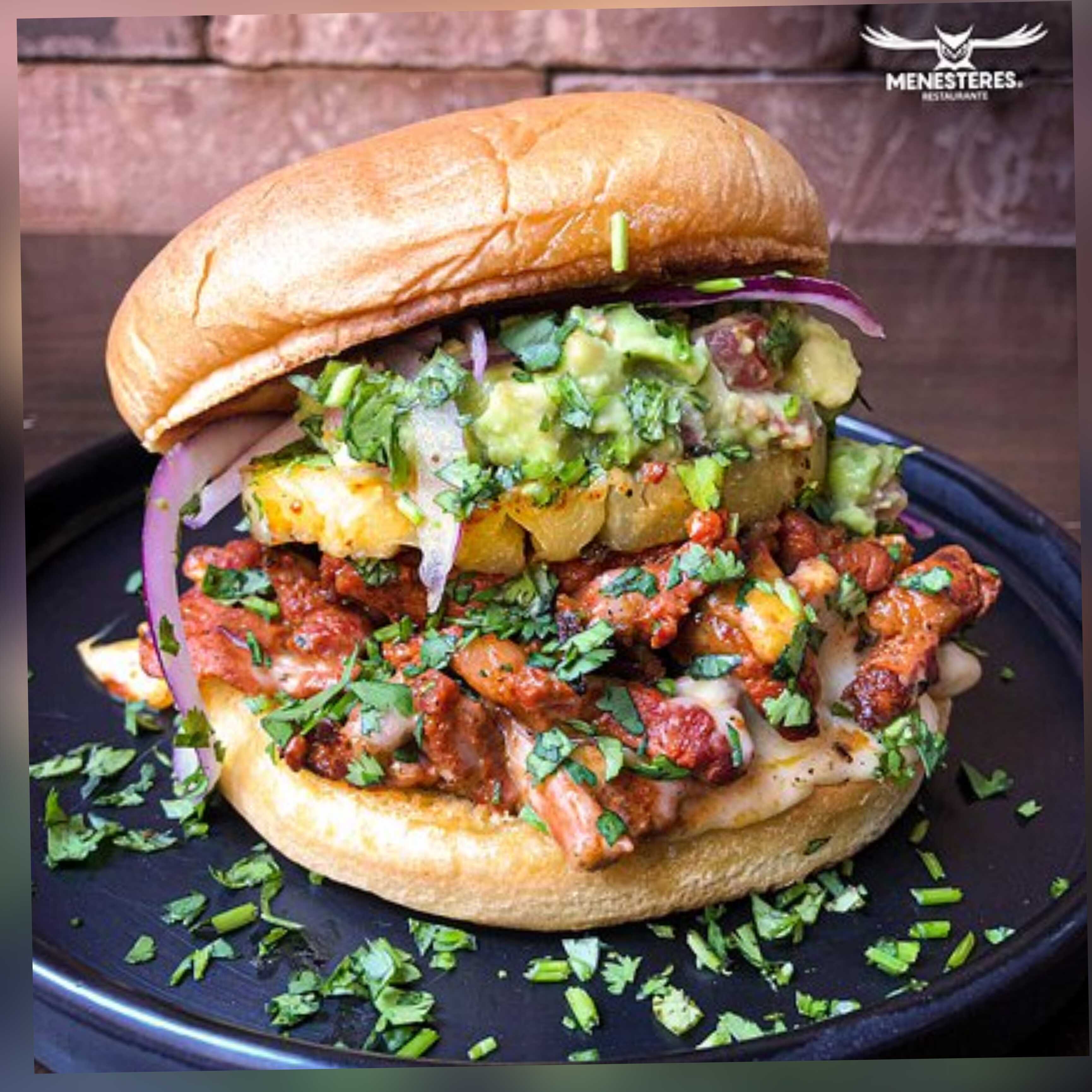 Hamburguesa al Pastor