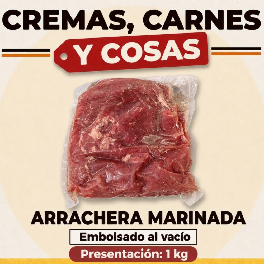 Arrachera Marinada 1KG