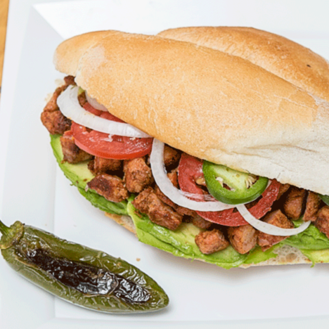 Lonche de Adobada