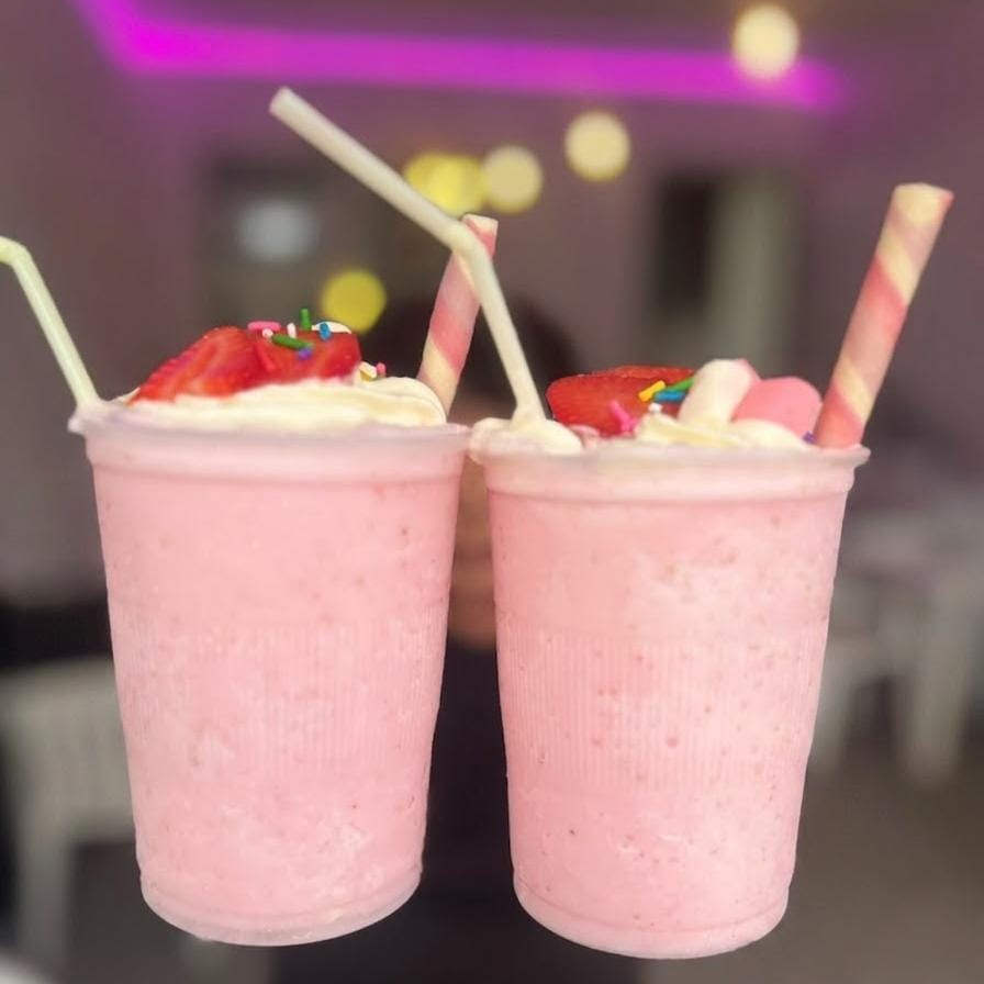 FRAPPE FRESA CON YOGURT