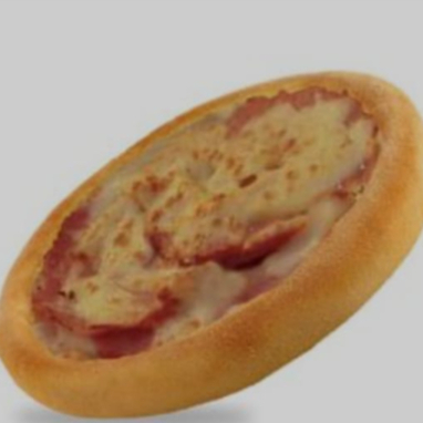 Calabresa fatiada + cobertura de mussarela