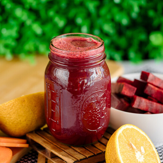 Jugo de Naranja y Betabel