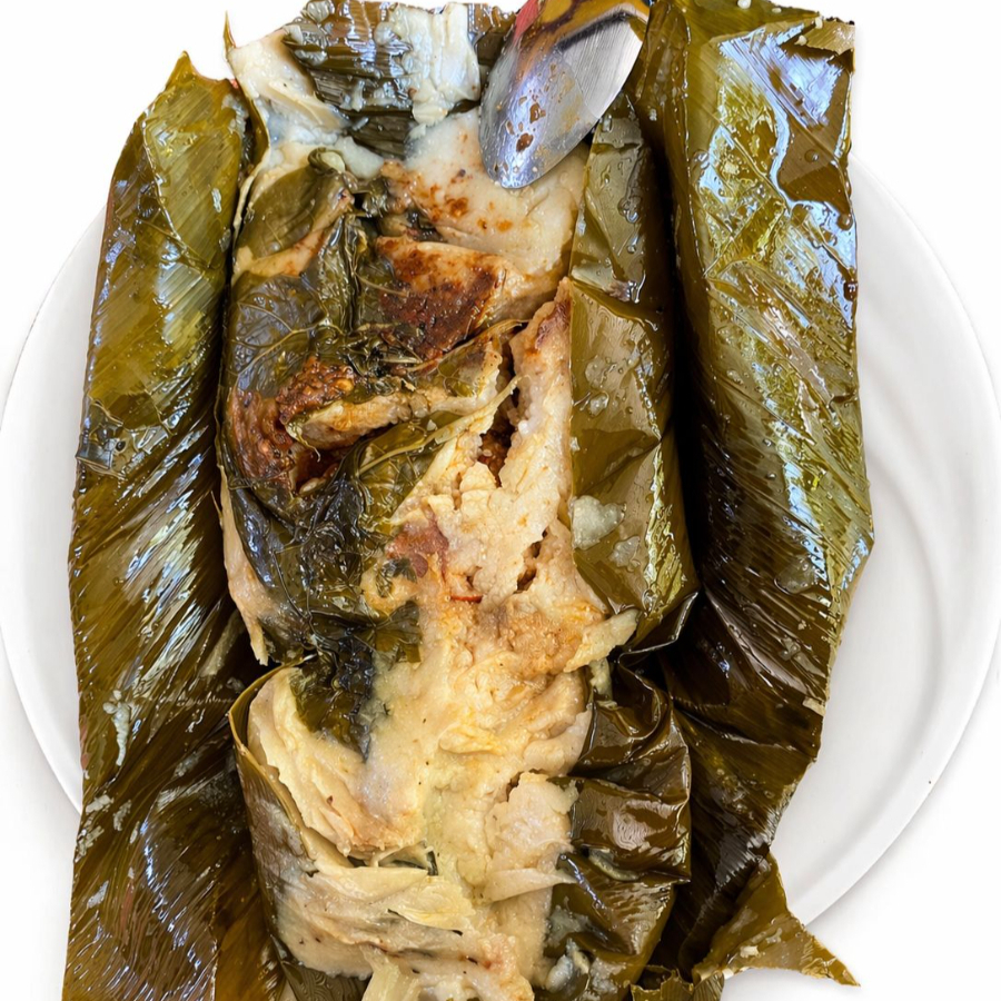Tamal De Carne De Puerco Gigante !/2 kg
