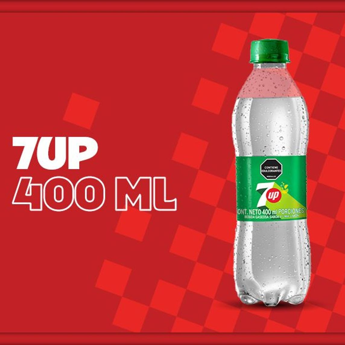 Botella 7UP 400ml