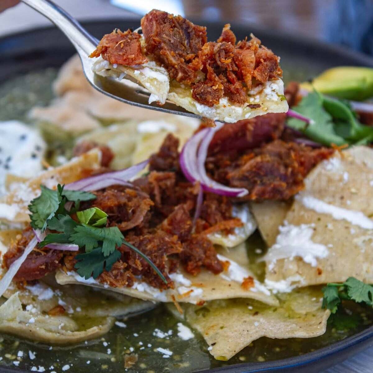 CHILAQUILES CON PULLEDPORK