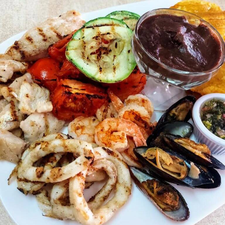 Parrillada de Mariscos, Para 2 Personas