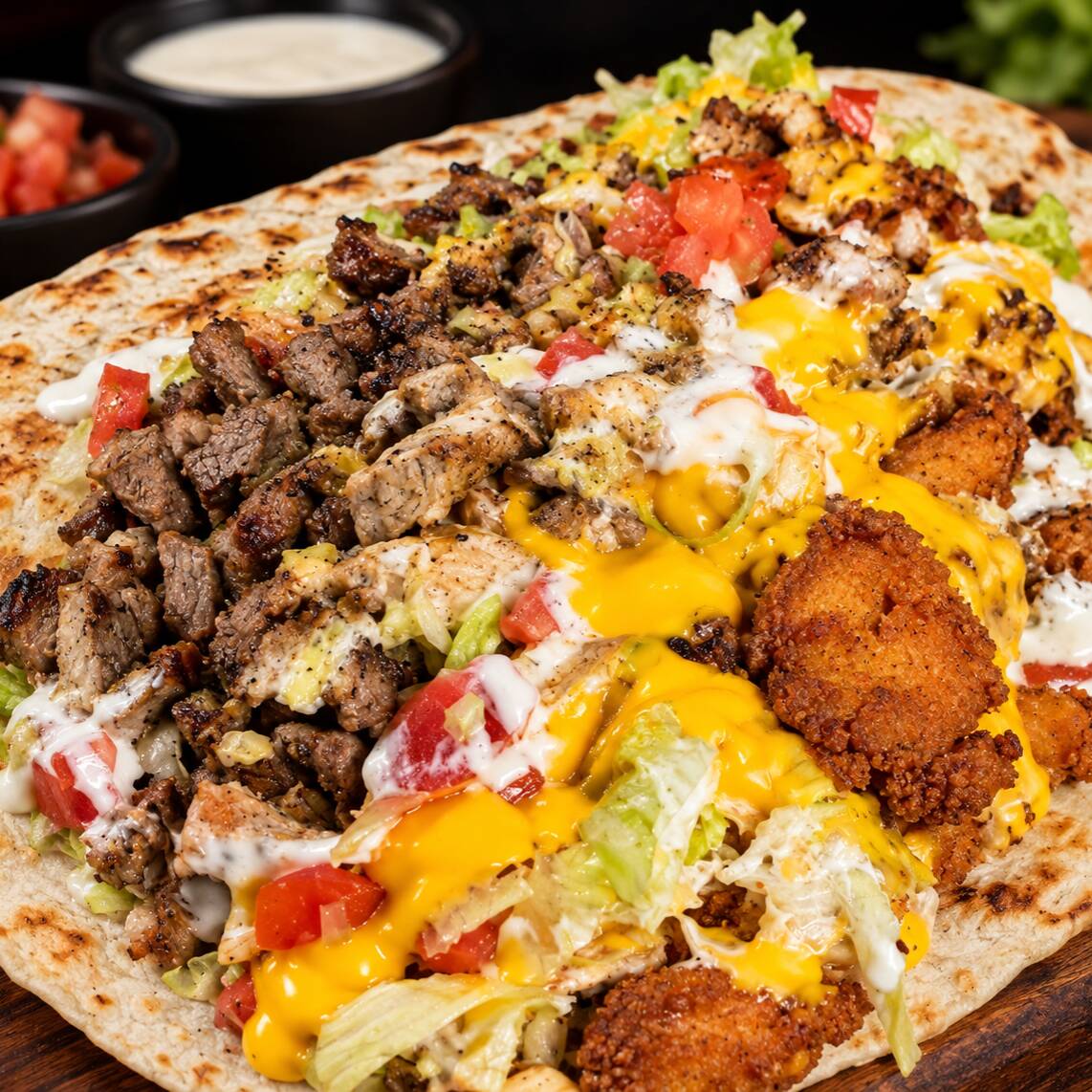 Súper Burrro Especial De Carne Asada Y Boneless
