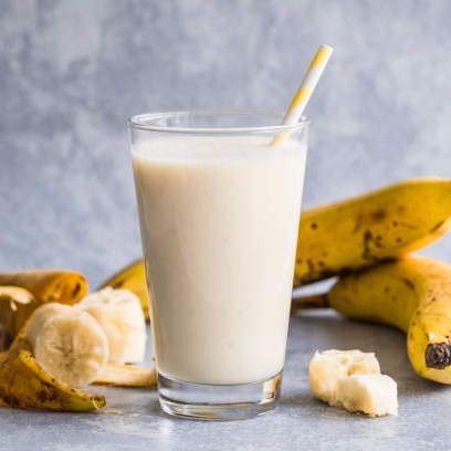 Licuado plátano tropical