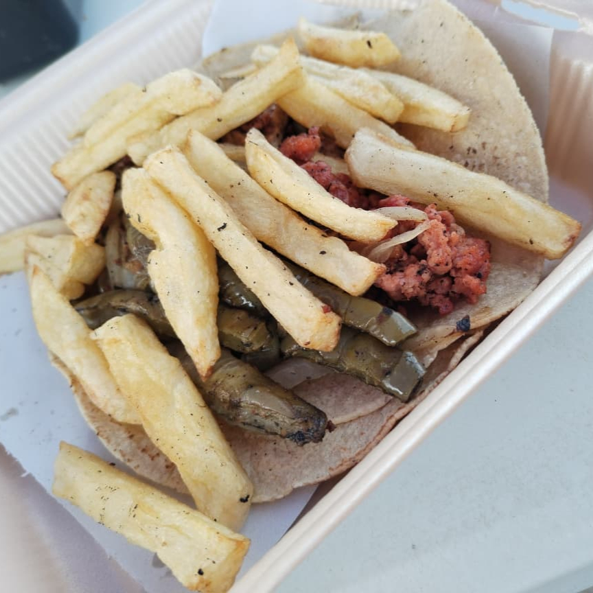 TACO DE LONGANIZA