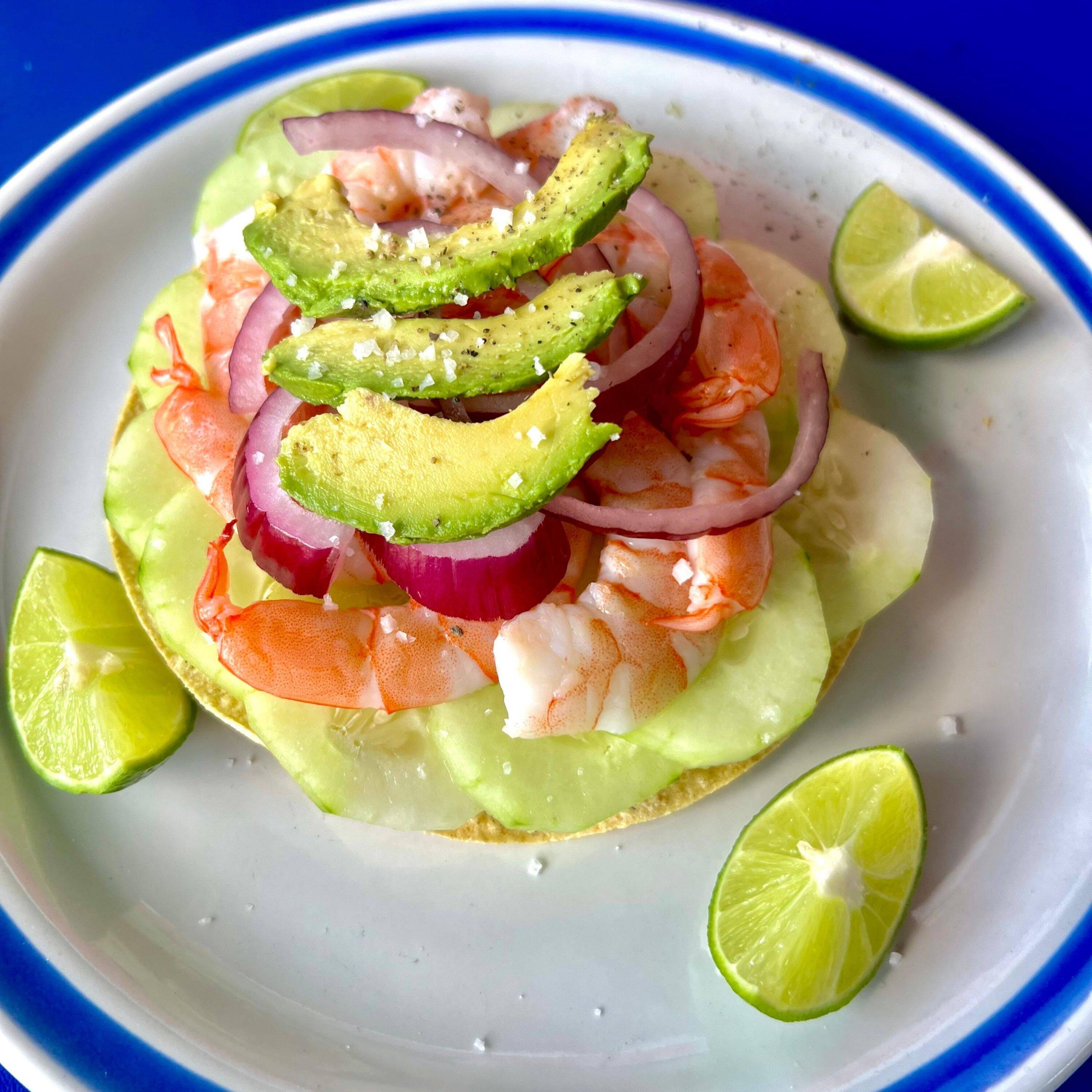 TOSTADA DE CAMARON !