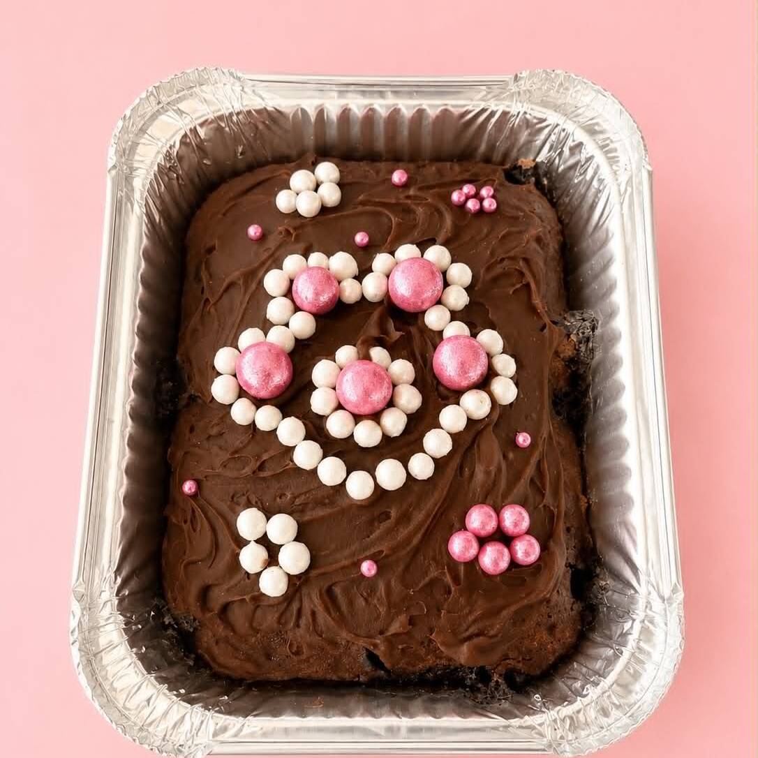 Brownie Con Perlas