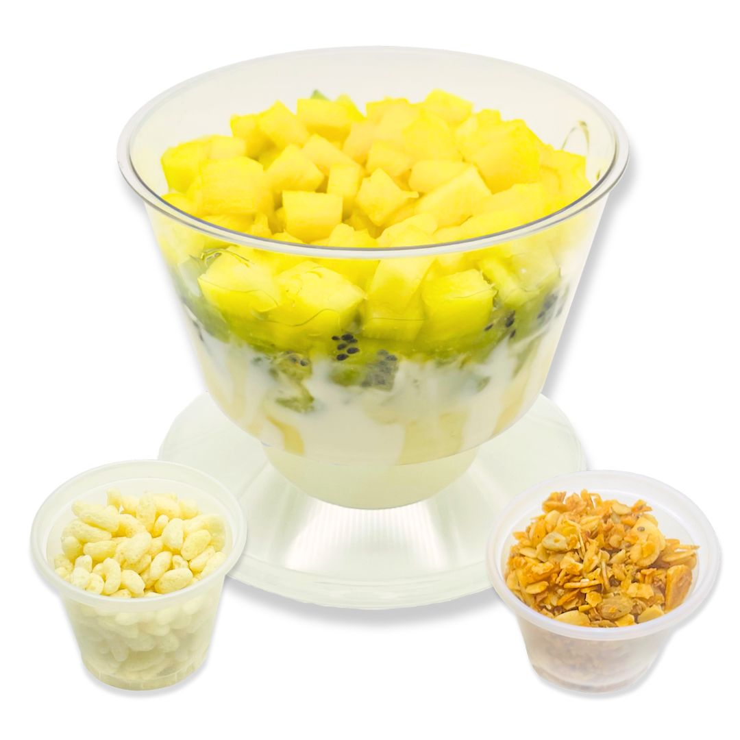 Kiwi y Piña Parfait