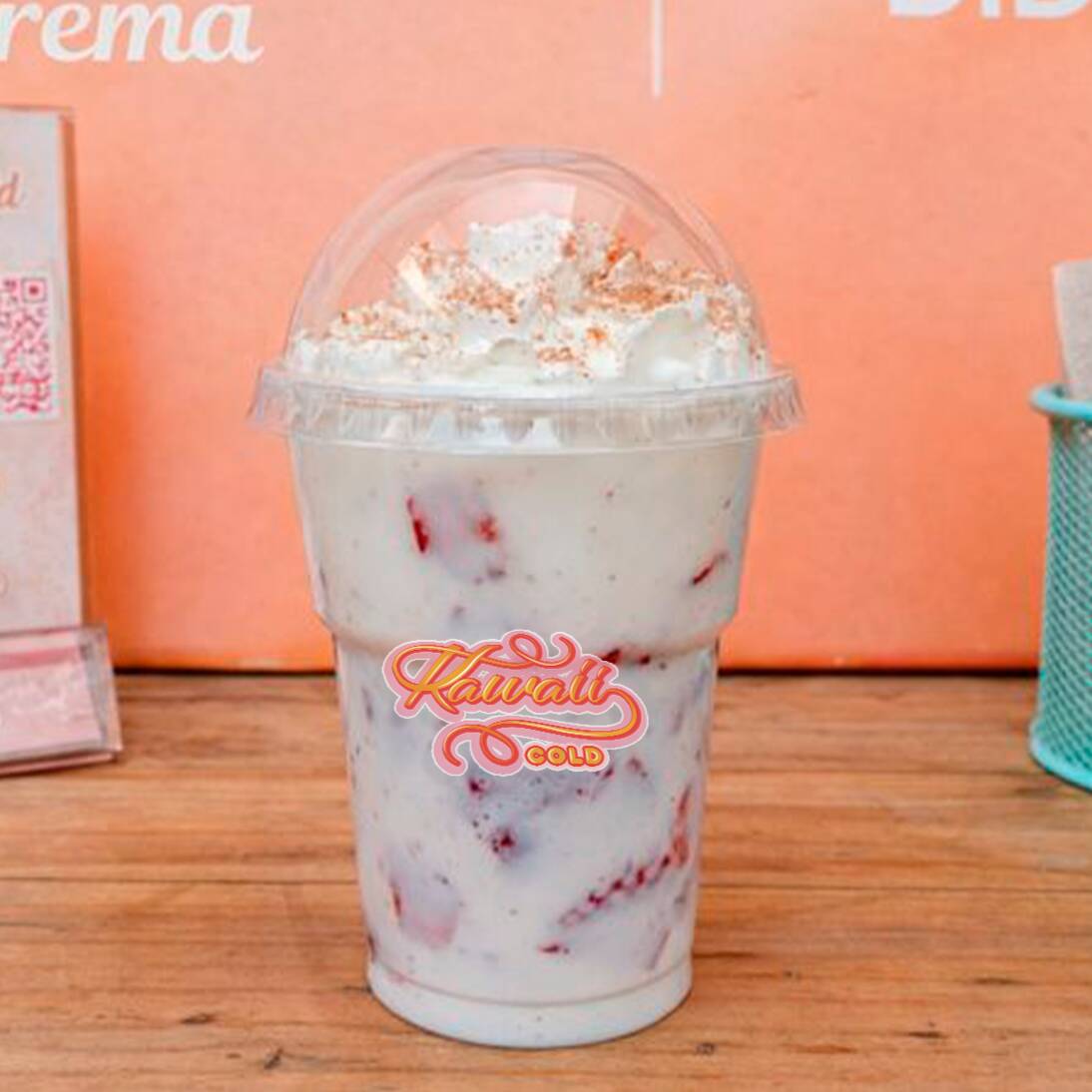 Fresas con Crema sencillas 8onz