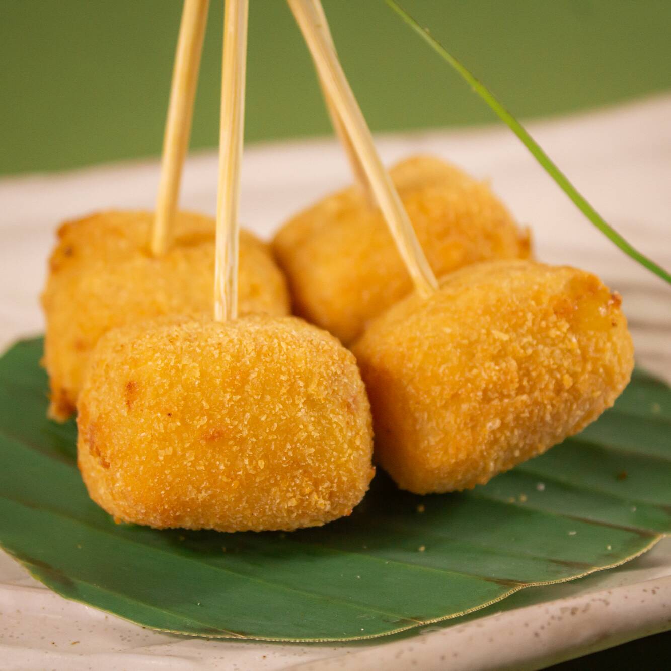 Kushiage de Queso
