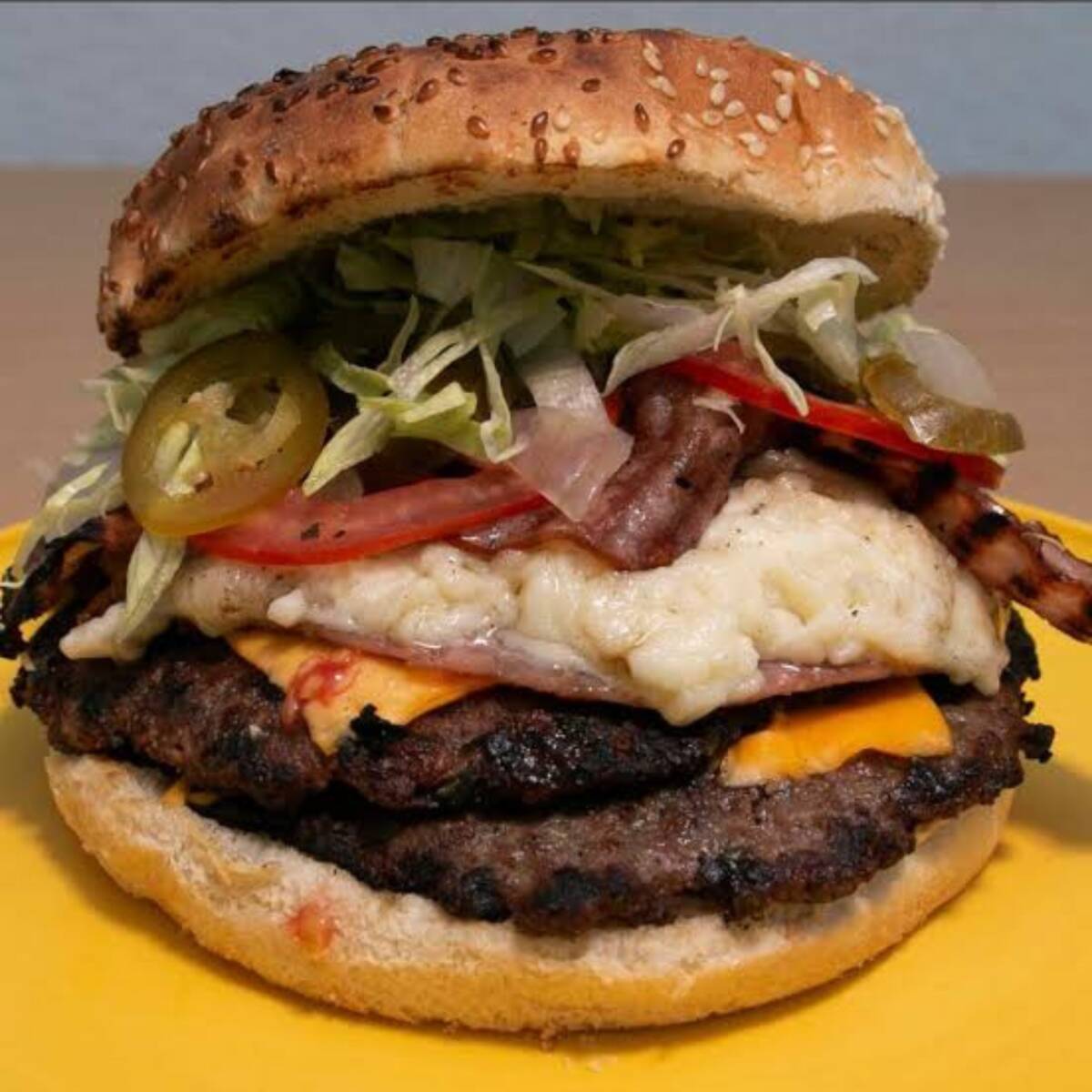 Hamburguesa Chica Doble Carne/ Doble Tocino