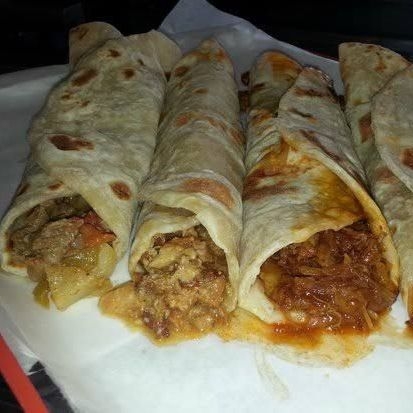Taco de chicharron